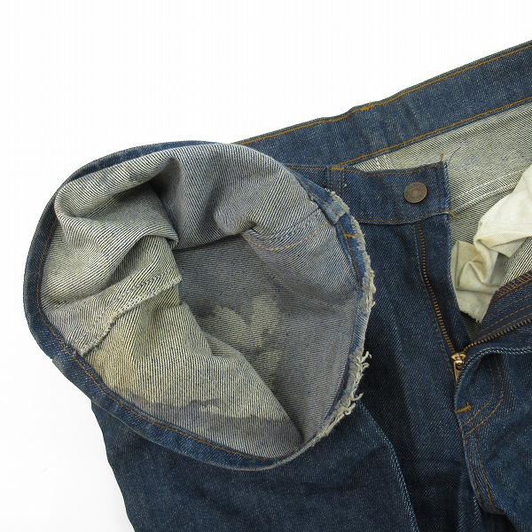 実際に弊社で買取させて頂いたLevi's/リーバイス 刻印4 オレンジタブ ビッグベルボトム 684-0217/28の画像 6枚目