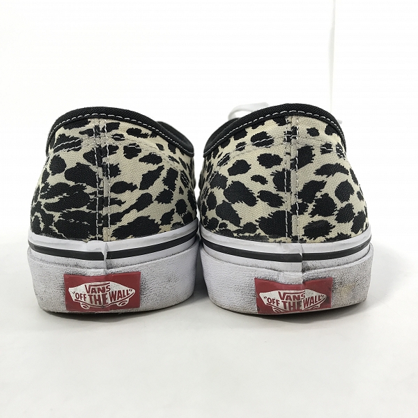 実際に弊社で買取させて頂いた【難有り】VANS×WACKO MARIA/バンズ×ワコマリア V44 AUTHENTIC/オーセンティック レオパード 667569-0001/26.5の画像 1枚目