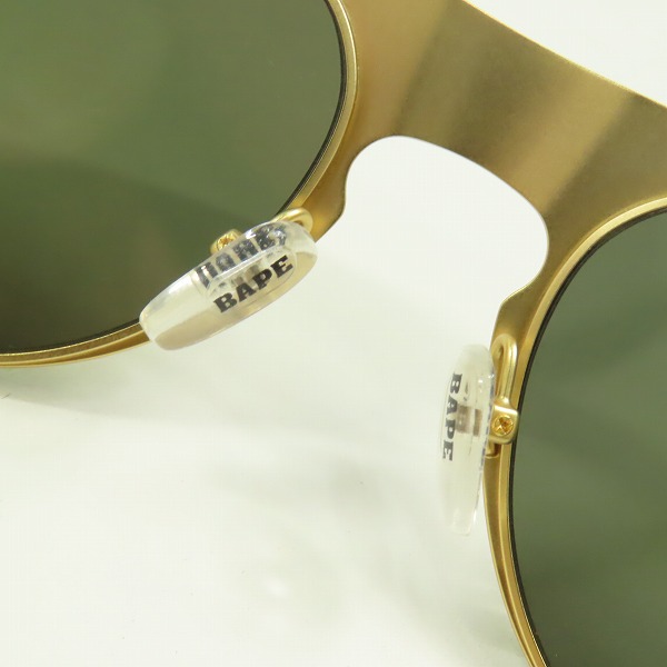 実際に弊社で買取させて頂いたA BATHING APE/アベイシングエイプ サングラス/アイウェア BS13003の画像 3枚目