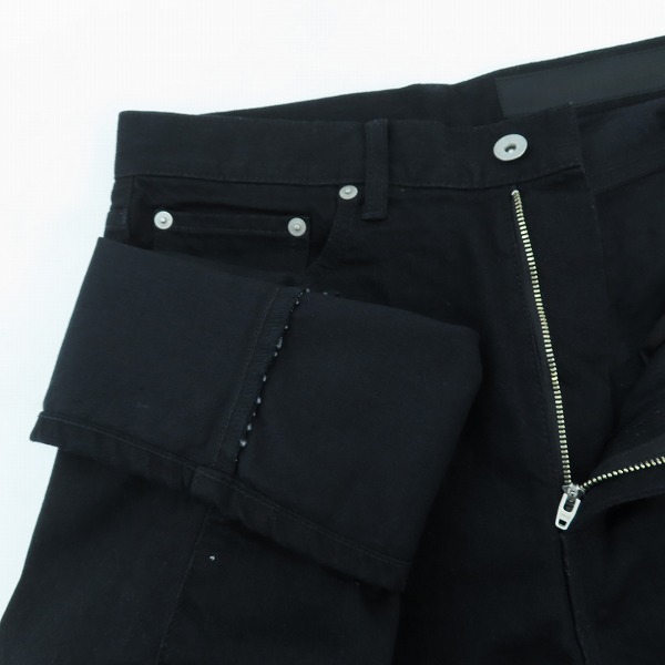 実際に弊社で買取させて頂いたNEIGHBORHOOD/ネイバーフッド DP BASIC PANTS/ベーシックパンツ ブラック 242AQNH-PTM05/Sの画像 2枚目