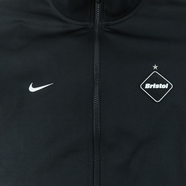 実際に弊社で買取させて頂いたF.C.Real Bristol×NIKE/エフシーレアルブリストル×ナイキ 背面スカル ジップアップトラックジャケット 534623-010/Sの画像 3枚目