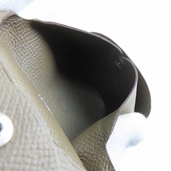 実際に弊社で買取させて頂いたHERMES/エルメス バスティア ヴォーエプソン コインケースの画像 5枚目