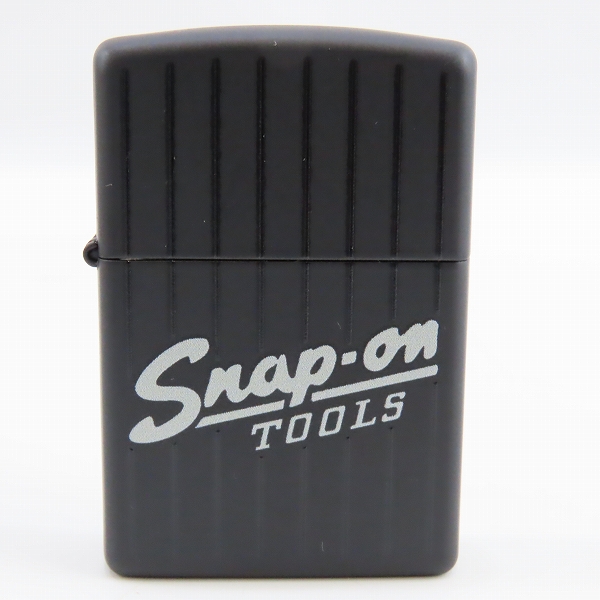 実際に弊社で買取させて頂いたZIPPO/ジッポー Snap-on/スナップオン TOOLS ストライプ/マット加工 2014年製