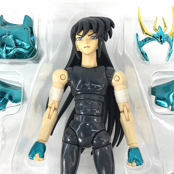 実際に弊社で買取させて頂いたBANDAI/バンダイ 聖闘士聖衣神話 聖闘士星矢 冥王ハーデス十二宮編 ドラゴン紫龍 最終青銅聖衣の画像 4枚目