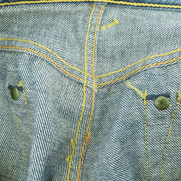 実際に弊社で買取させて頂いたEVISU/エヴィス 隠しリベット カモメ デニムパンツ/30の画像 7枚目