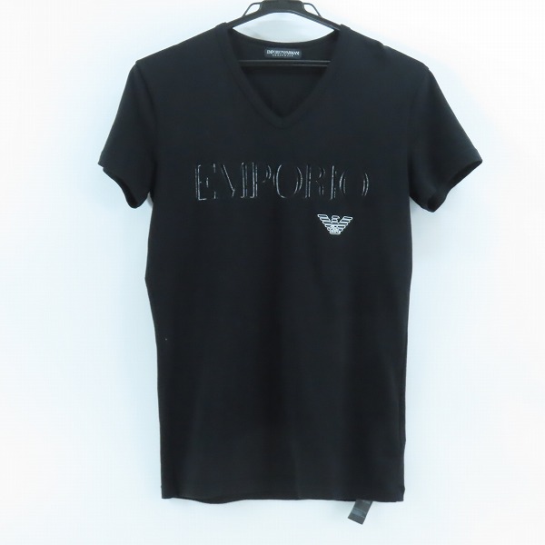 実際に弊社で買取させて頂いたEMPORIO ARMANI/エンポリオアルマーニ ロゴプリント 半袖 Tシャツ/M