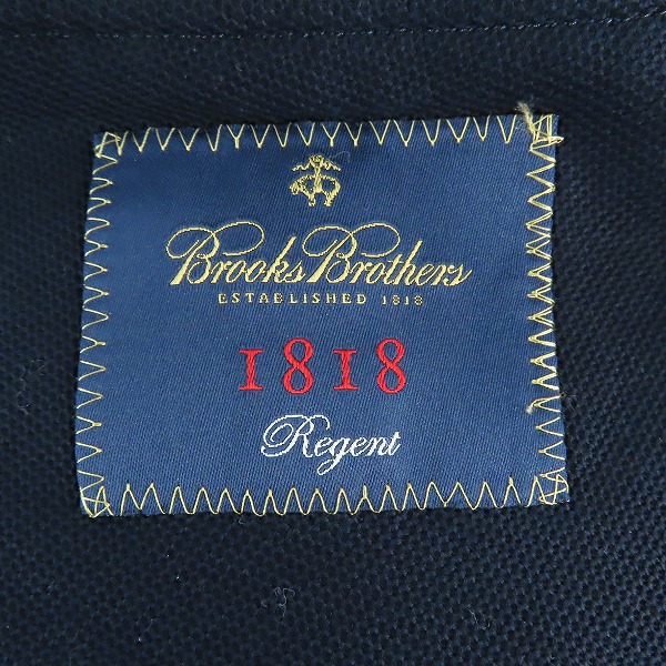 実際に弊社で買取させて頂いたBrooks Brothers/ブルックスブラザーズ Regent 2B テーラードジャケット /38Sの画像 2枚目