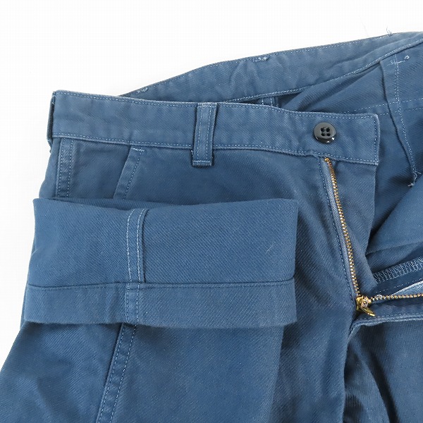 実際に弊社で買取させて頂いたBLUE BLUE/ブルーブルー ワークパンツ/1の画像 2枚目
