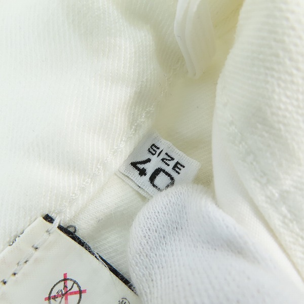 実際に弊社で買取させて頂いたGIORGIO ARMANI/ジョルジオアルマーニ ホワイトデニムパンツ/40の画像 6枚目