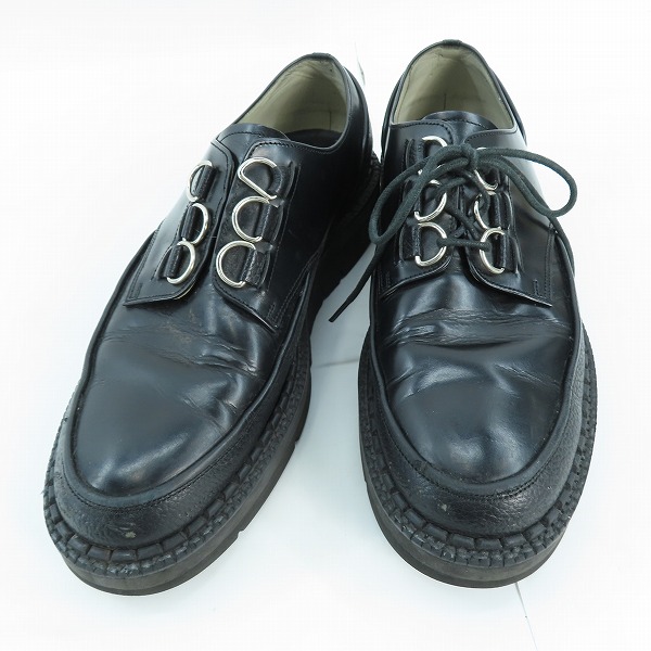 実際に弊社で買取させて頂いたfoot the coacher/フットザコーチャー D-RING SHOES BRAIDED シューズ FTC1834005/8