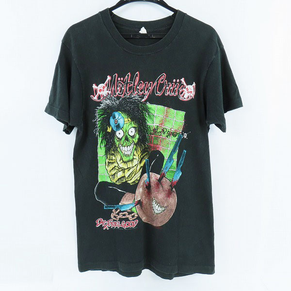 実際に弊社で買取させて頂いたMötley Crüe/モトリー・クルー 80s ヴィンテージ Dr.Feelgood Tシャツ/バンT/L
