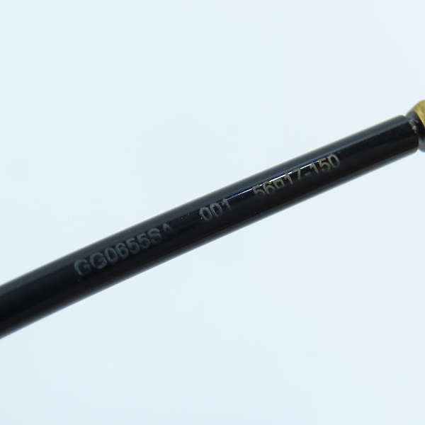 実際に弊社で買取させて頂いたGUCCI/グッチ サングラス インターロッキング GG アジアンフィット GG0655SA の画像 4枚目