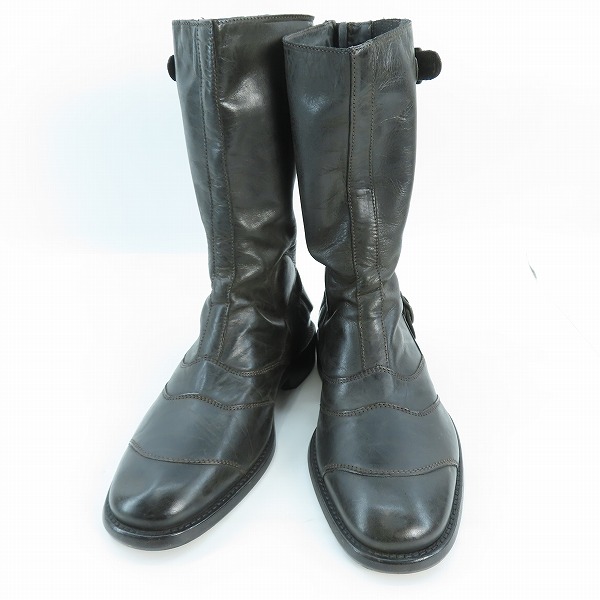 実際に弊社で買取させて頂いたBelstaff/ベルスタッフロードマスター ライダーブーツ /41