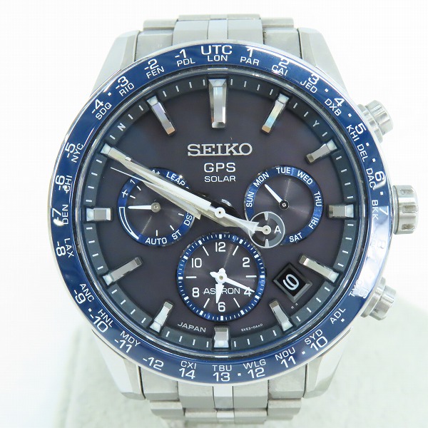 実際に弊社で買取させて頂いたSEIKO/セイコー アストロン GPSソーラー電波 腕時計 SBXC001 5X53-0AB0 