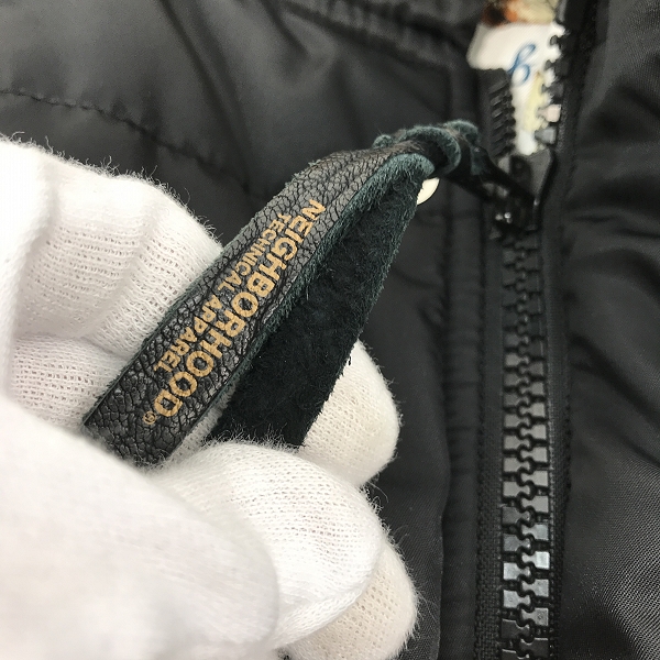 実際に弊社で買取させて頂いたNEIGHBORHOOD/ネイバーフッド TRACKER N-JKT 中綿ジャケット 092TSNH-JKM01 /Lの画像 7枚目