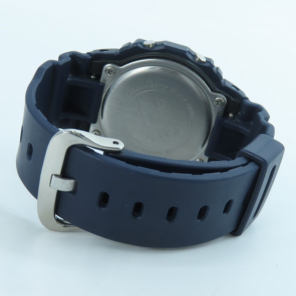 実際に弊社で買取させて頂いたG-SHOCK×BEAMS/Gショック×ビームス コラボモデル 腕時計 ネイビー DW-5600BE【動作未確認】の画像 2枚目