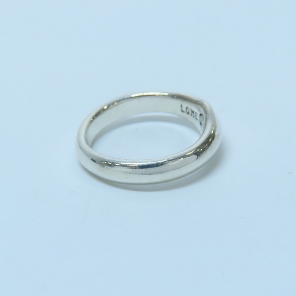 実際に弊社で買取させて頂いた【ギャラ付】LONE ONES/ロンワンズ MINI SILK RING/ミニ シルクリング シルバー 13号の画像 4枚目