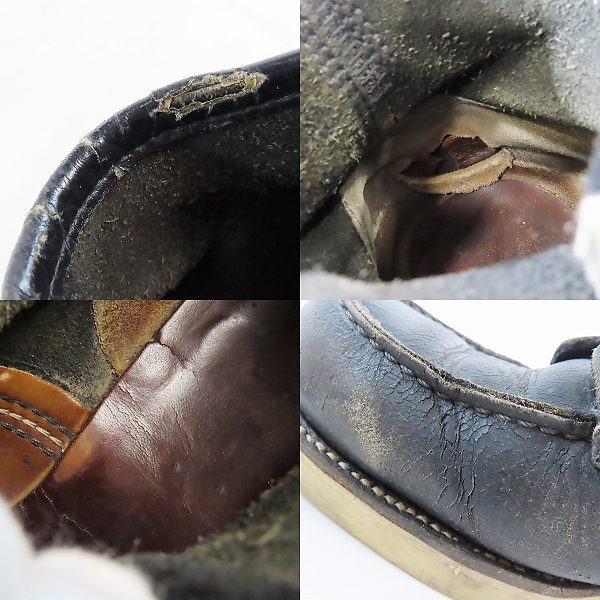 実際に弊社で買取させて頂いたRED WING/レッドウィング 四角犬タグ アイリッシュセッター モックトゥ ブーツ 8179/8.5Eの画像 8枚目