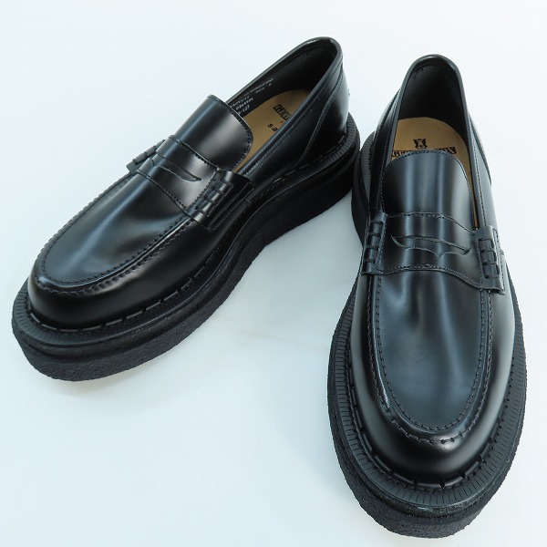 実際に弊社で買取させて頂いたSacai×George Cox/サカイ×ジョージコックス COIN LOAFER コインローファー 21-02649M/9