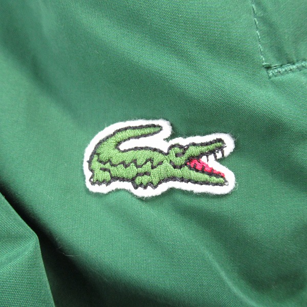 実際に弊社で買取させて頂いたLACOSTE/ラコステ ジョガー パンツ グリーン XH0051/5の画像 7枚目