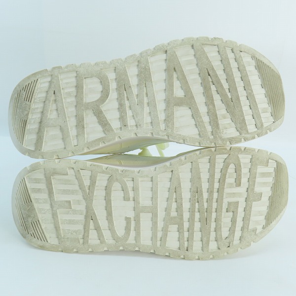 実際に弊社で買取させて頂いたARMANI EXCHANGE/アルマーニエクスチェンジ スニーカー XUX090/US8の画像 2枚目