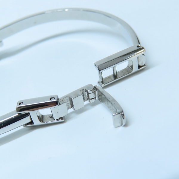 実際に弊社で買取させて頂いたGUCCI/グッチ クォーツ スクエア2針 ブレス ウォッチ/時計 1900Lの画像 3枚目