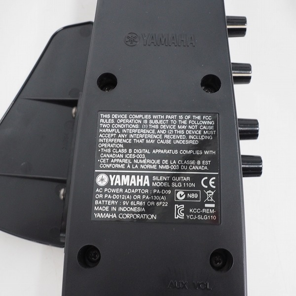 実際に弊社で買取させて頂いた★YAMAHA/ヤマハ  SLG-110N/SLG110N サイレントギター クラシックギター 専用ソフトケース付 の画像 6枚目