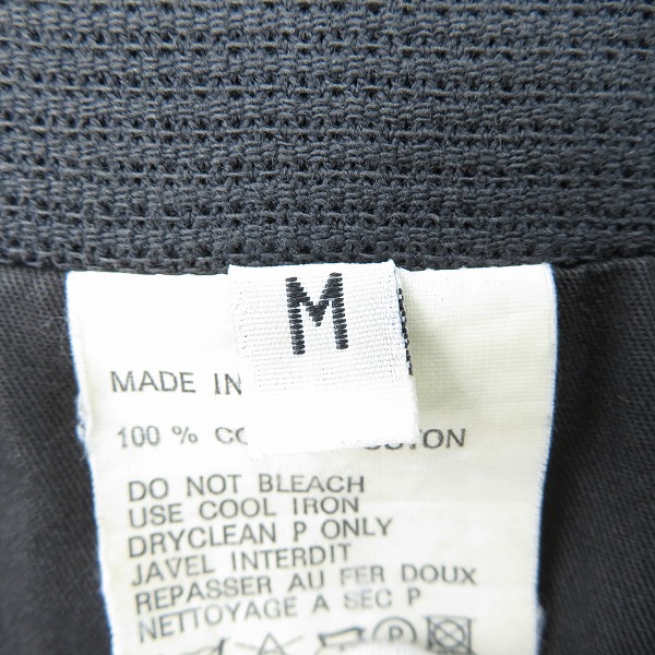 実際に弊社で買取させて頂いたANN DEMEULEMEESTER/アンドゥムルメステール テーラードジャケット ブラック/Mの画像 2枚目