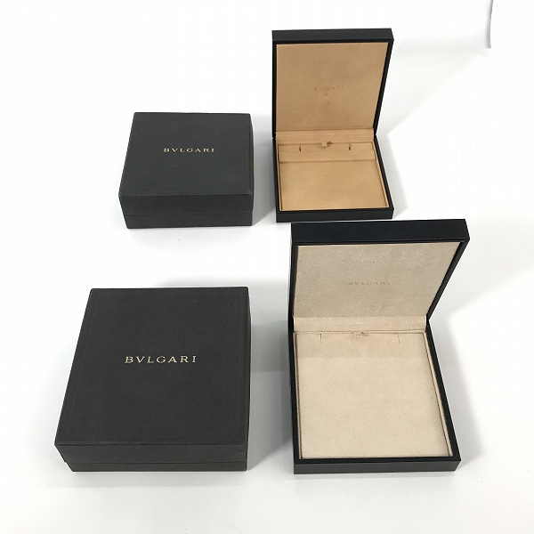 実際に弊社で買取させて頂いた【おまとめ】BVLGARI/ブルガリ ジュエリーケース/空箱/ネックレス用/時計用/リング用 等 の画像 3枚目