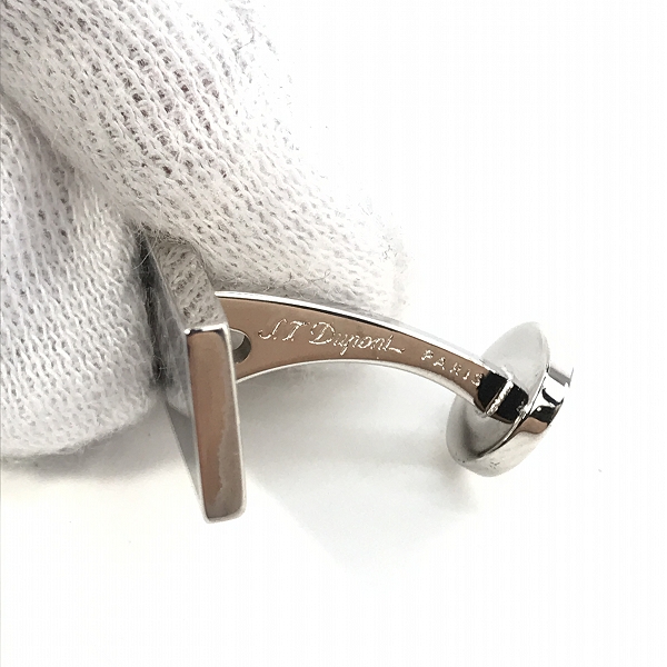 実際に弊社で買取させて頂いたS.T.Dupont/デュポン カフリンクス/カフスボタン セットの画像 4枚目