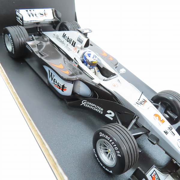 実際に弊社で買取させて頂いたMcLaren/マクラーレン 1/18 West McLaren Mercedes F1 ウエスト/ベンツの画像 6枚目