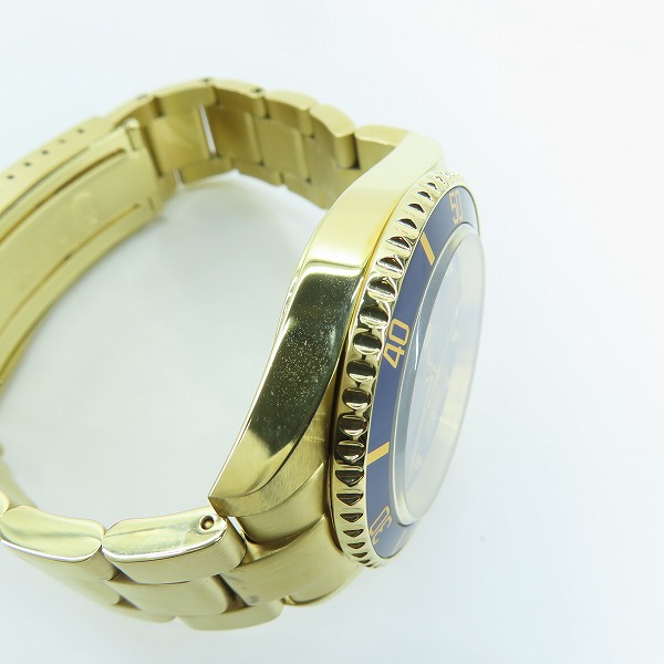 実際に弊社で買取させて頂いたA BATHING APE/アベイシングエイプ BAPE TYPE 1 BAPEX サルマリーナ 自動巻の画像 6枚目