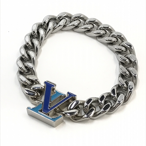実際に弊社で買取させて頂いたLOUIS VUITTON/ルイヴィトン ブラスレ LV チェーン 喜平ブレスレット M0919M