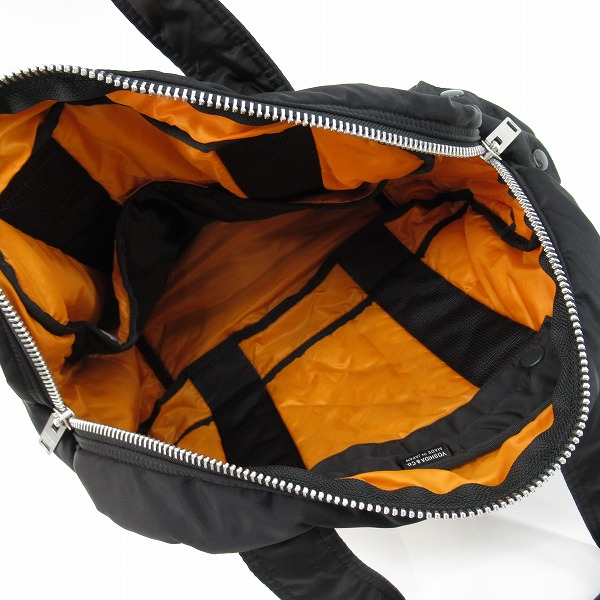 実際に弊社で買取させて頂いたPORTER/ポーター TANKER/タンカー ボストンバッグ/トートバッグ ブラックの画像 4枚目