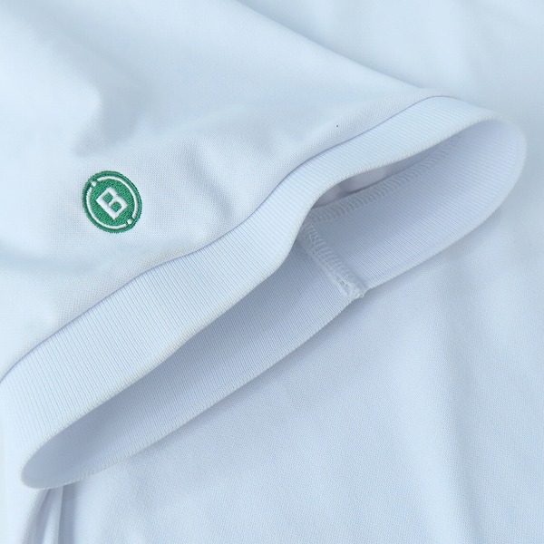 実際に弊社で買取させて頂いたBRIEFING/ブリーフィング ゴルフウェア CR MENS EARTH POLO RELAXED FIT ポロシャツ ホワイト BRG231M23 Mの画像 7枚目