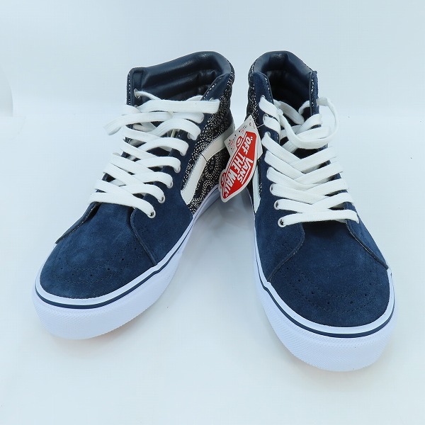実際に弊社で買取させて頂いた【未使用】VANS/バンズ ペイズリー柄 ハイカットスニーカー 584639-0001/26