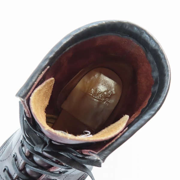 実際に弊社で買取させて頂いた【難あり】RED WING/レッドウィング BECKMAN/ベックマン ブーツ ブラックチェリー 9011/8.5Dの画像 4枚目