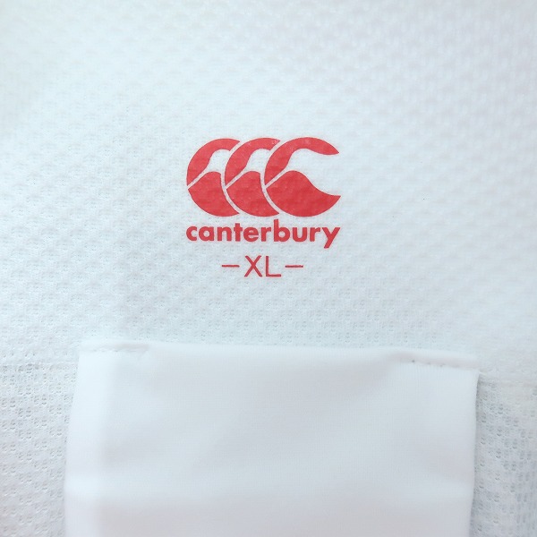 実際に弊社で買取させて頂いた【証明書付き】canterbury/カンタベリー ラグビー ワールドカップ 2019 日本代表 公式 オーセンティック ユニフォーム/XLの画像 2枚目