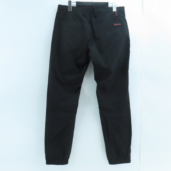 実際に弊社で買取させて頂いた【未使用】BRIEFING/ブリーフィング ゴルフウェア MENS NYLON JOGGER PANTS ジョガーパンツ ブラック BRG241M41 Mの画像 1枚目