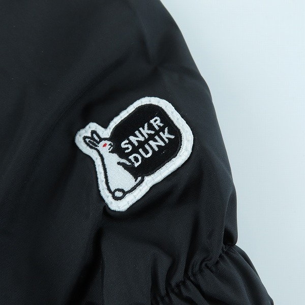 実際に弊社で買取させて頂いた(2)【未使用】FR2 × SNKRDUNK/エフアールツー × スニーカーダンク Angel Coach Jacket Black FRC2905/Mの画像 5枚目