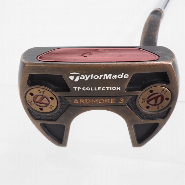 実際に弊社で買取させて頂いたTaylorMade/テーラーメイド TP COLLECTION ARDMORE 3/TPコレクション アードモア パター 33.25インチ ヘッドカバー付きの画像 4枚目