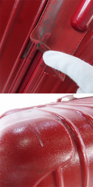 実際に弊社で買取させて頂いた【難あり】RIMOWA/リモワ SALSA/サルサ スーツケース/キャリーケース 875.77/104Lの画像 7枚目