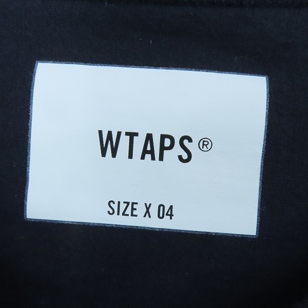 実際に弊社で買取させて頂いたWTAPS/ダブルタップス 23SS DESIGN 01/LS/COTTON.COLLEGE/長袖Tシャツ ロンT 231ATDT-CSM03/04の画像 2枚目