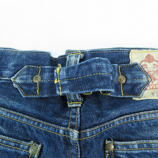 実際に弊社で買取させて頂いたEVISU/エヴィス スタイルクラフト デニムパンツ 2104/L35の画像 4枚目