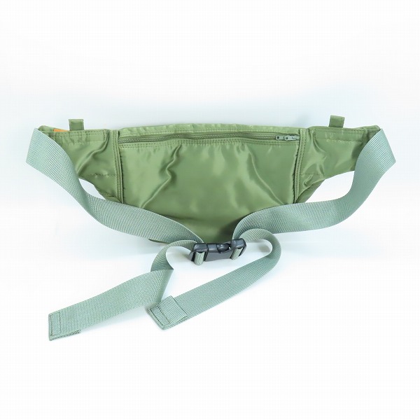 実際に弊社で買取させて頂いた【未使用】PORTER/ポーター TANKER WAIST BAG タンカー ウエストバッグ グリーン/622-06629の画像 1枚目