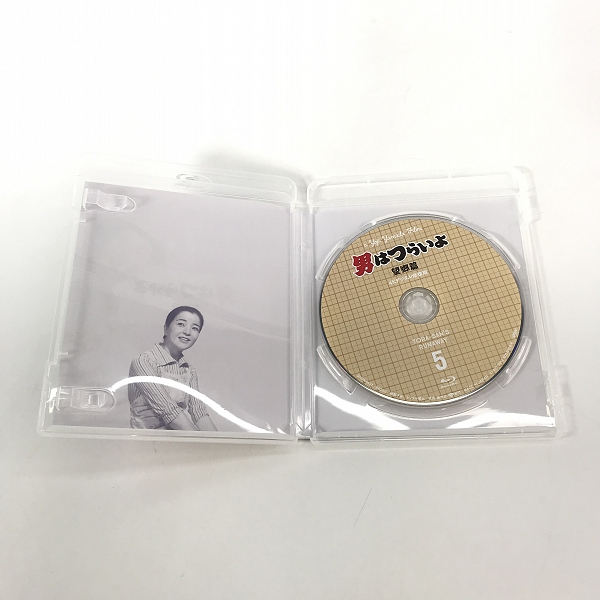 実際に弊社で買取させて頂いたBlu-ray/ブルーレイ 男はつらいよ 4Kデジタル修復版  5望郷篇/6純情篇/8寅次郎恋歌/13虎次郎恋やつれ 動作未確認 4点セットの画像 2枚目