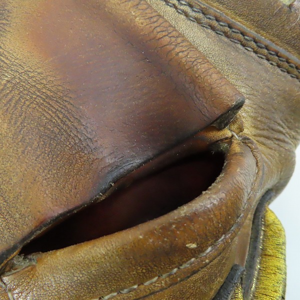 実際に弊社で買取させて頂いたMIZUNO/ミズノ MIZUNO PRO/ミズノプロ MAJOR QUALITY 硬式 右投げ用 キャッチャーミットの画像 9枚目