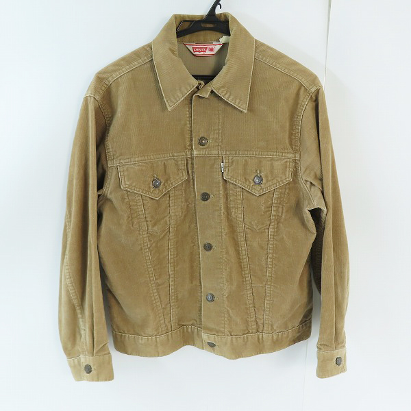 実際に弊社で買取させて頂いたLEVIS/リーバイス スモールe コーデュロイジャケット 1970年代 70505-1523/38