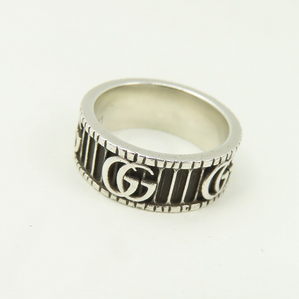 実際に弊社で買取させて頂いたGUCCI/グッチ ダブルG シルバー リング 551899 J8400 0811/10号