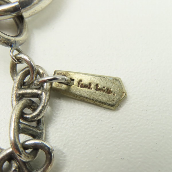 実際に弊社で買取させて頂いたPaul Smith/ポールスミス 真鍮 Gradation Chain グラデーションチェーン ブレスレットの画像 2枚目